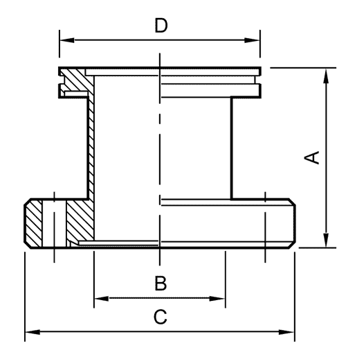 Переходник ISO/CF
